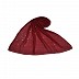 Rain drop hijab with big and small dew drop beats- Red